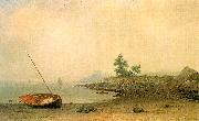 Martin Johnson Heade The Stranded Boat oil painting on canvas